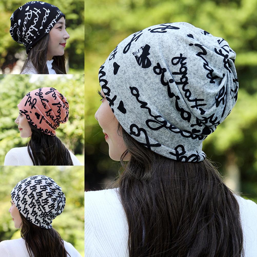 Infinity Scarf Knit - Berretto Slouchy in Cotone da Donna,