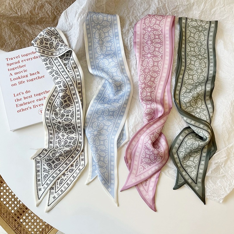Ascot Neck Scarf - Set Serie Sciarpa in raso di