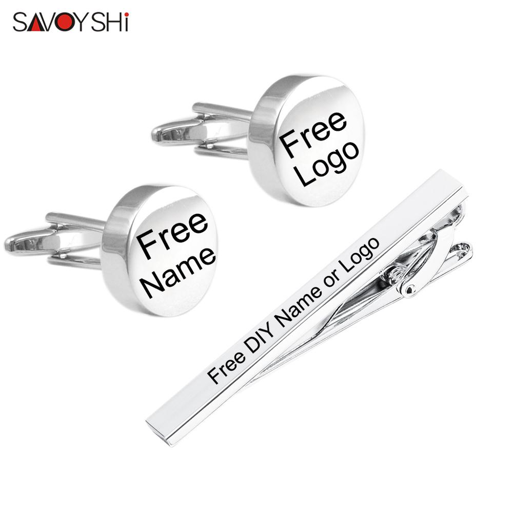 SAVOYSHI Incisione gratuita No - Tie Bar Set Gift recensione e prezzo