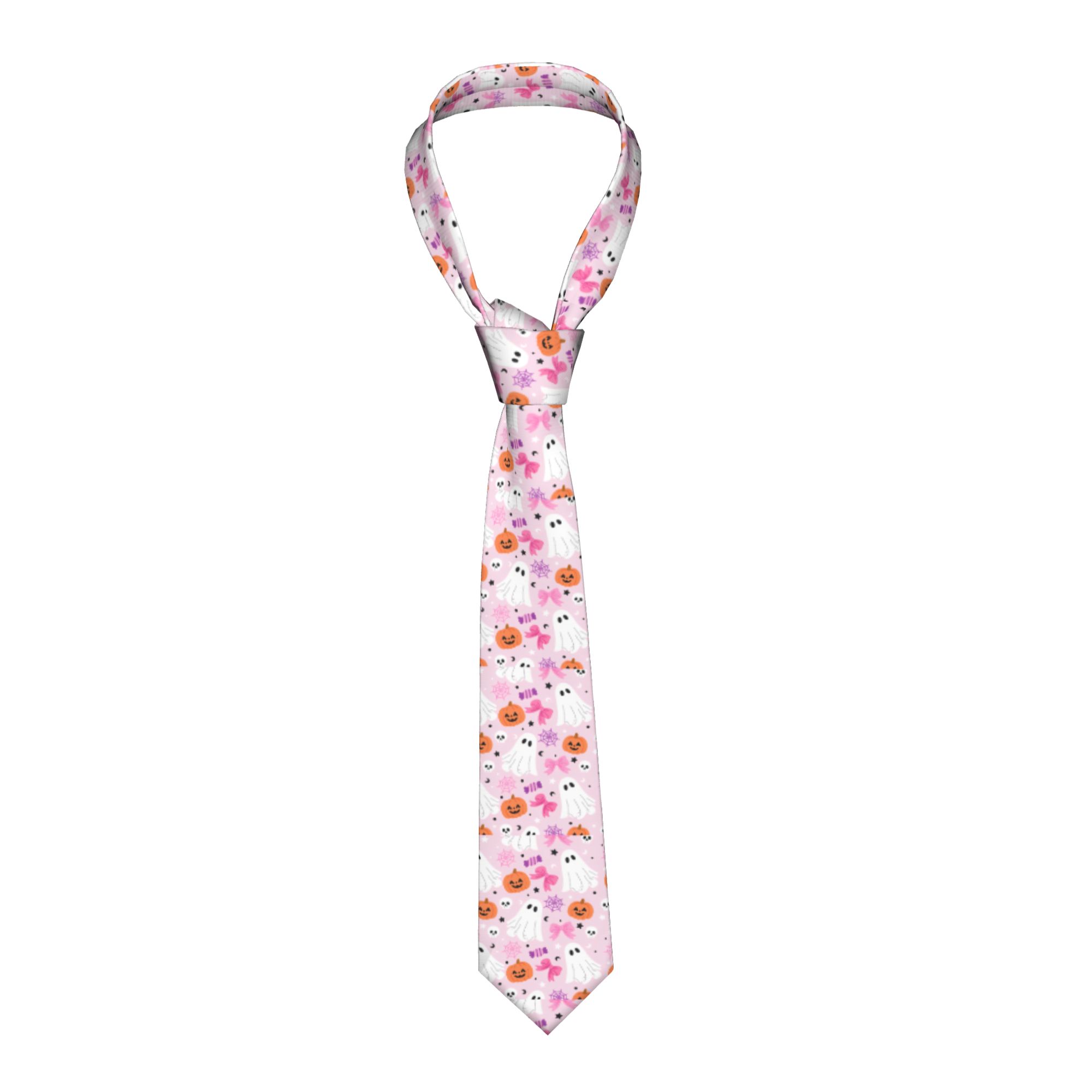 Cravatta con Motivo Fantasmi d - Skinny Tie Men recensione e prezzo