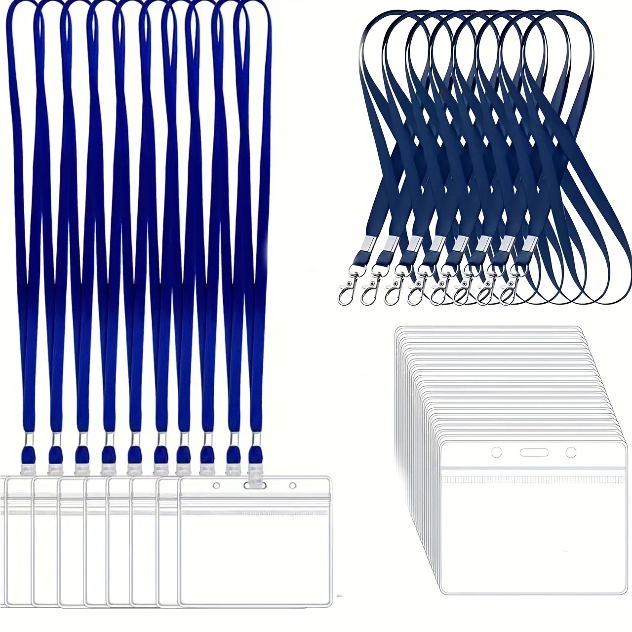 10 set di porta carte d'identi - Lanyard Badge Holder recensione e prezzo