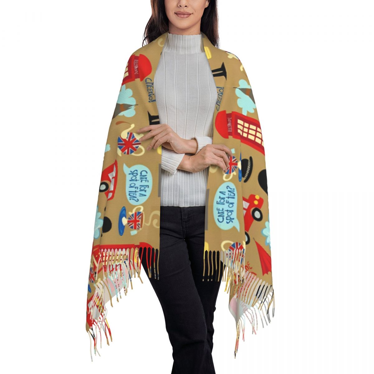 Sciarpa di Londra incantata da - Pashmina Wrap Large recensione e prezzo